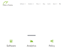 Tablet Screenshot of policyinpractice.co.uk